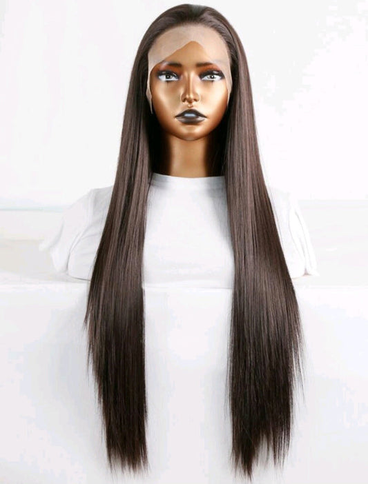 Lace Front Wig - Human Blendq